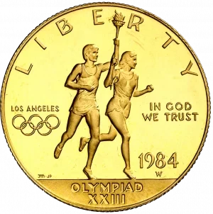 Estados Unidos - 10 Dólares 1984 - Anverso