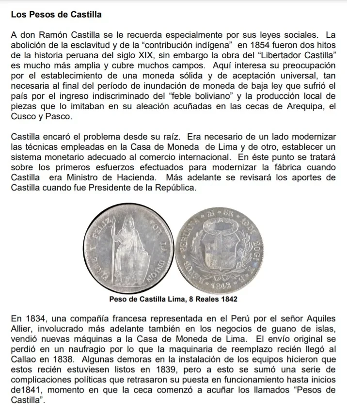 Muestra La Moneda en el Perú 450 Años de Historia
