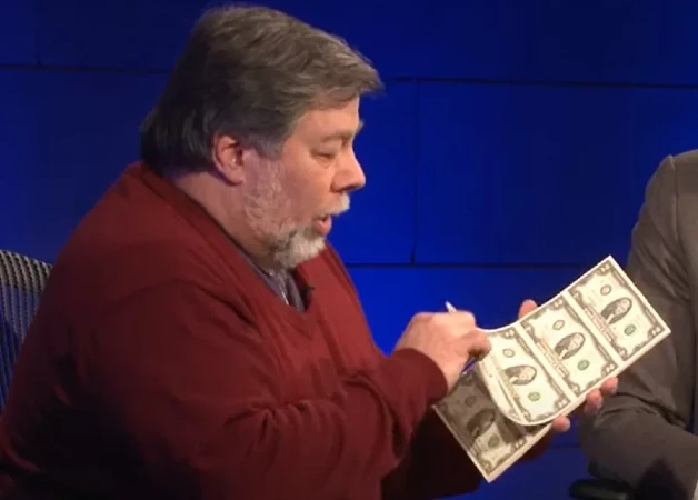 Captura Vídeo Steve Wozniak y el Billete del 2 Dólares