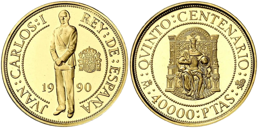 España - 40000 Pesetas 1990