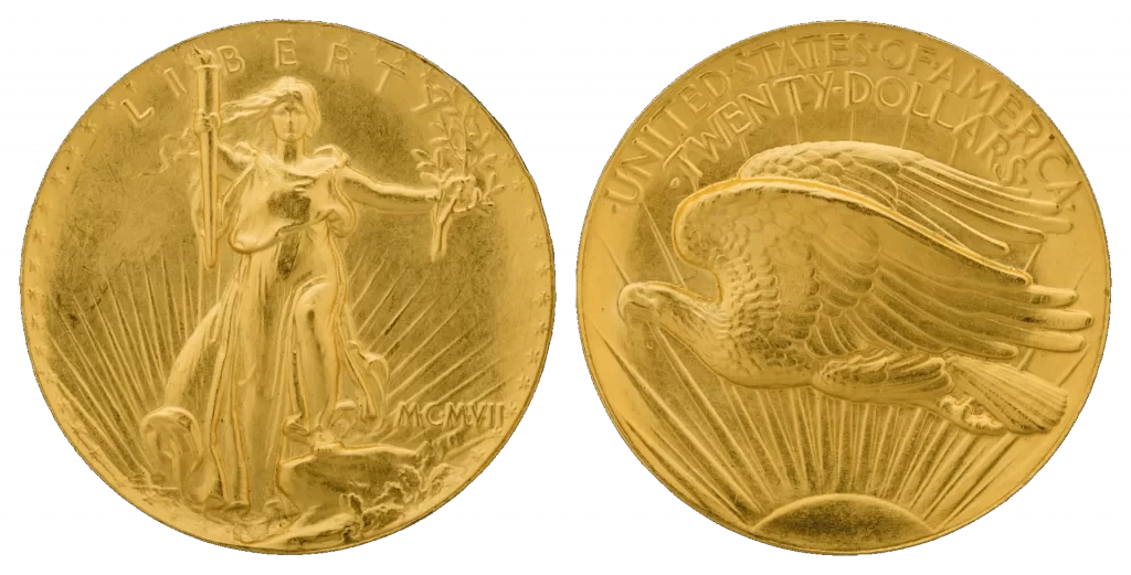Estados Unidos - Double Eagle 1907