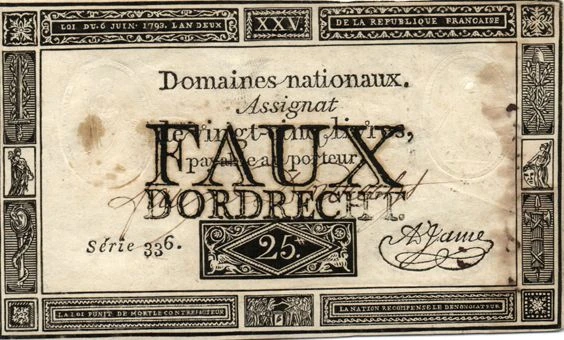 Francia - Assignat Falsificado