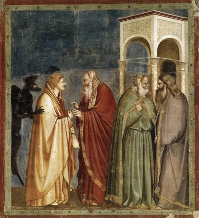 Traición de Judas, de Giotto