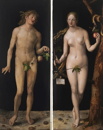 Adán y Eva, de Alberto Durero
