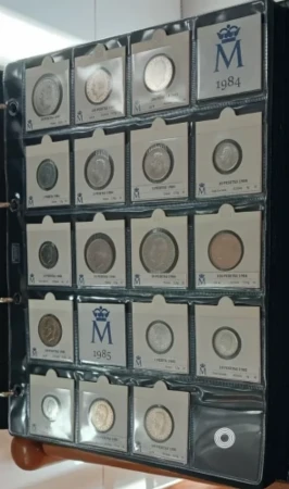 Álbum Colección de Monedas de Peseta de Juan Carlos I