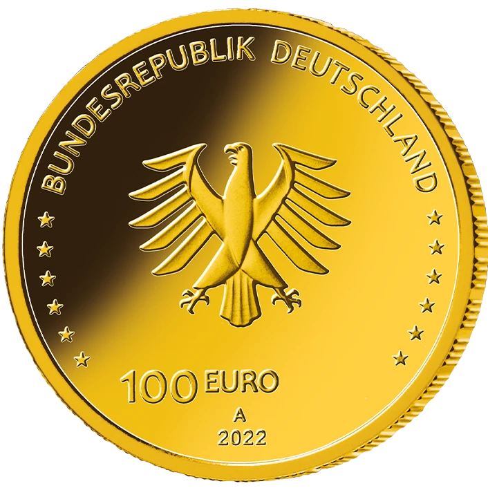 Alemania - 100 Euros 2022 - Libertad - Reverso