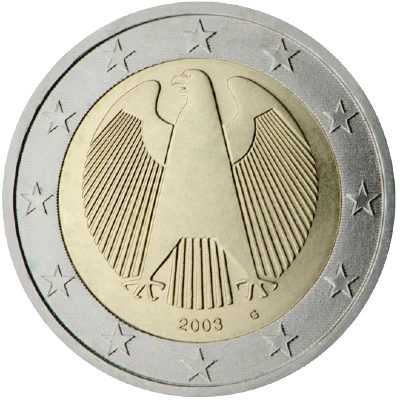 Alemania - 2 Euros 2003 - Cara Nacional