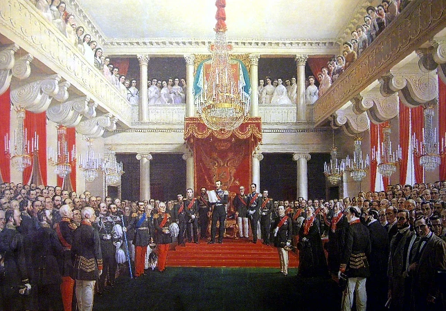 Apertura del Parlamento de 1863, de Robert Wilhelm Ekman