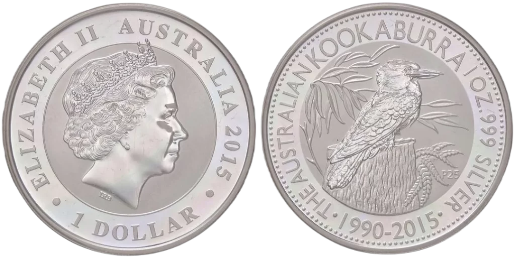 Australia - 1 Dólar 2015 - Kookaburra