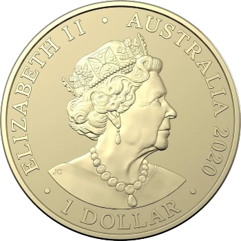 Australia - 1 Dólar 2020 - Donation Dollar - Reverso