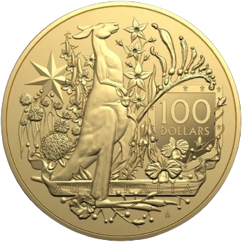 Australia - 100 Dólares 2021 - Escudo de Armas - Anverso