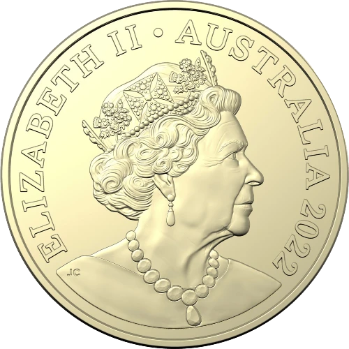 Australia - 2 Dólares 2022 - Abeja de la Miel - Reverso