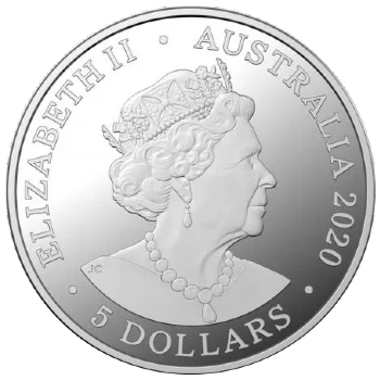 Australia - 5 Dólares 2020 - Fin de la Segunda Guerra Mundial - Reverso