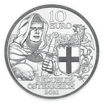 Austria - 10 Euros 2021 - Hermandad - Reverso
