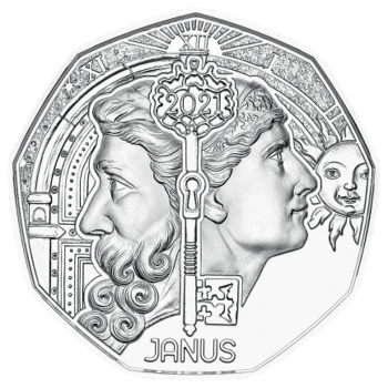 Austria - 10 Euros 2021 - Janus - Anverso