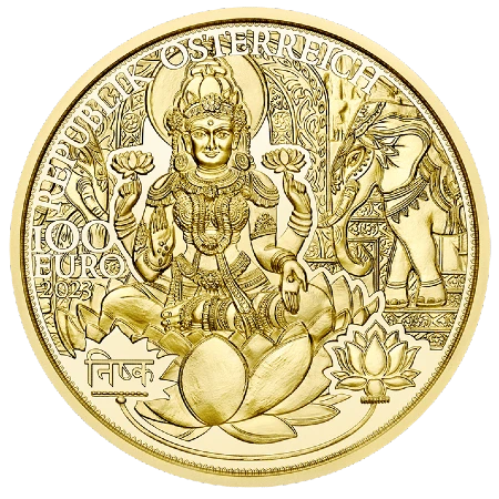 Austria - 100 Euros 2023 - El Oro de India - Anverso