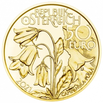 Austria - 50 Euros 2021 - Bosques Alpinos - Reverso