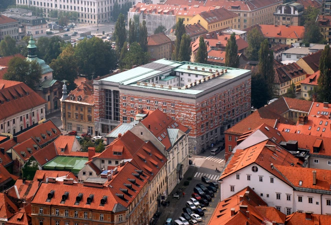 Biblioteca Nacional y Universitaria de Liubliana, Eslovenia