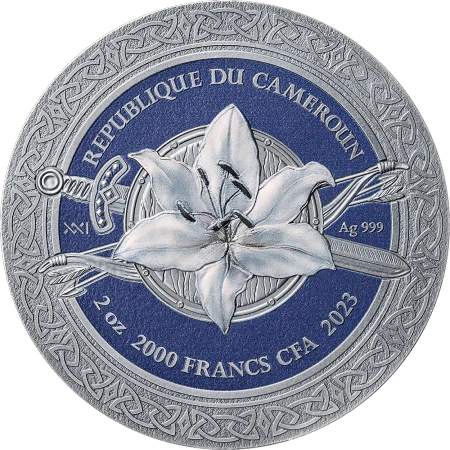 Camerún - 2000 Francos CFA 2023 - Valquiria - Anverso