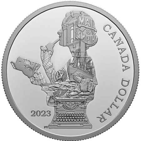 Canadá - 1 Dólar 2023 - Kit Coleman - Reverso