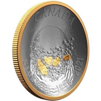 Canadá - 25 Dólares 2021 - Klondike - Canto