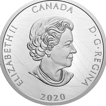 Canadá - 50 Dólares 2020 - Águila Calva - Reverso