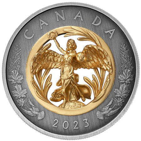Canadá - 50 Dólares 2023 - Alegoría de la Paz - Reverso