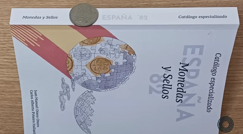 Catálogo Monedas y Sellos Mundial 82 - Grosor