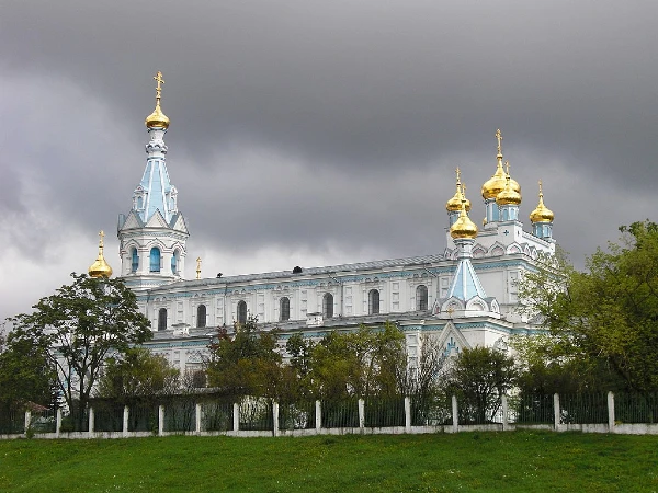 Catedral de San Boris y San Gleb en Daugavpils, Latgale, Letonia