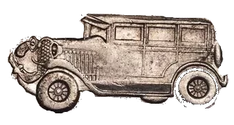 China - Auto Dollar 1928 - Guizhou - Car Closeup