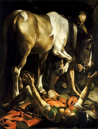 Conversión de San Pablo, de Caravaggio