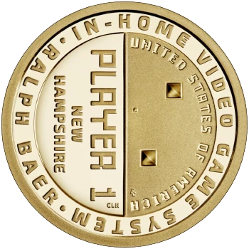 EEUU - 1 Dólar 2021 - Consola de Videojuegos - Anverso
