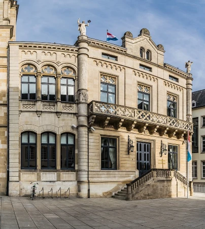 Edificio de la Cámara de Diputados de Luxemburgo
