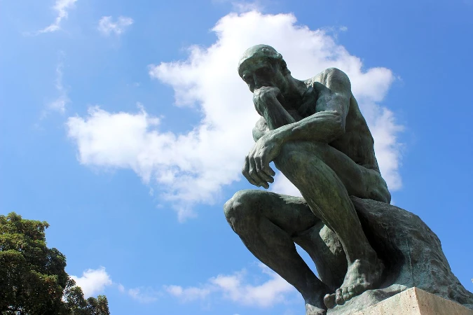 El Pensador, de Auguste Rodin