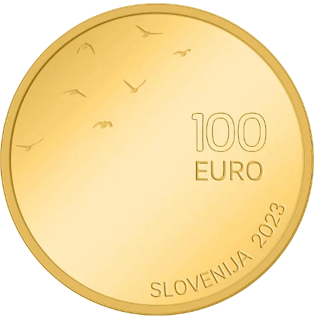 Eslovenia - 100 Euros 2023 - Boris Pahor - Anverso
