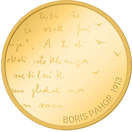 Eslovenia - 100 Euros 2023 - Boris Pahor - Reverso