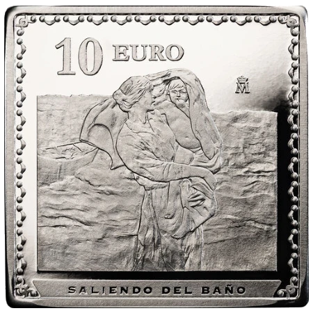 España - 10 Euros 2023 - Joaquín Sorolla - Reverso