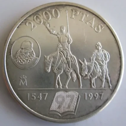 España - 2000 Pesetas 1997 - Anverso - Moneda Suelta