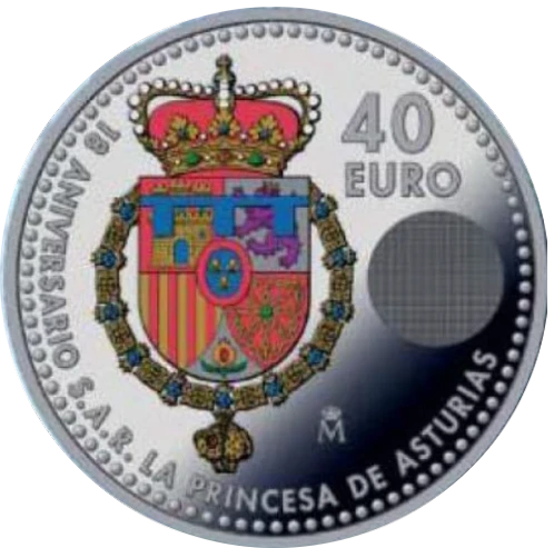 España - 40 Euros 2023 - Reverso