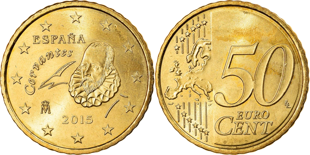 España - 50 Céntimos de Euro - 2015