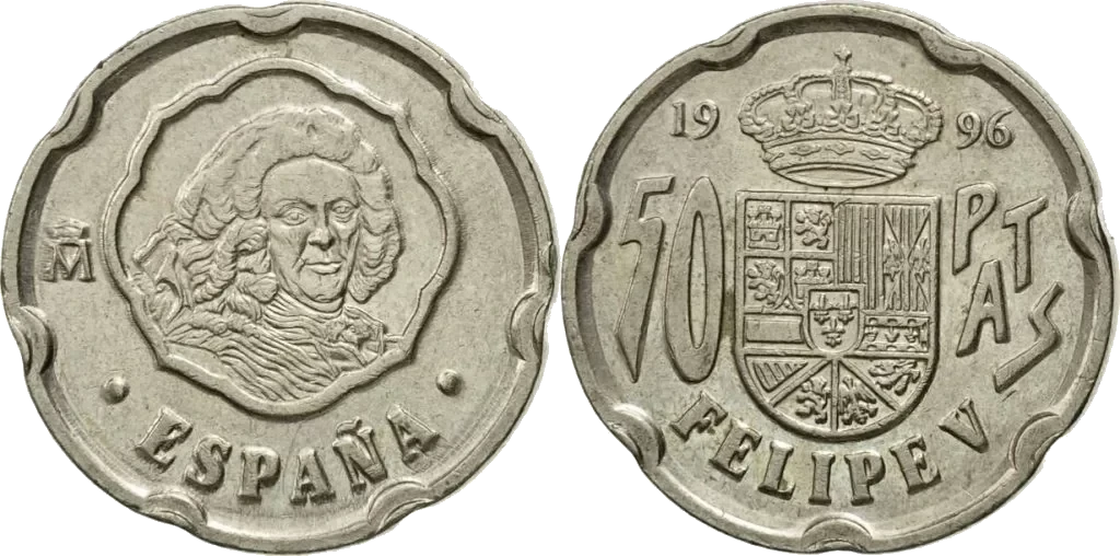 España - 50 Pesetas 1996