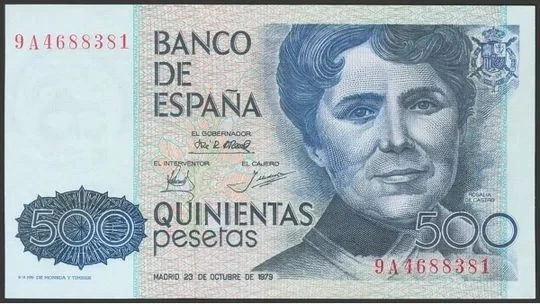 España - 500 Pesetas 1979 - 9A - Billete de Sustitución