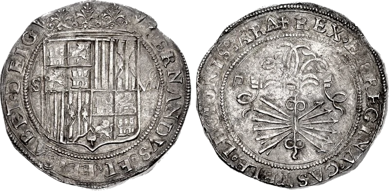 España - 8 Reales 1497 - Reyes Católicos