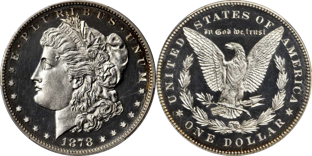 Estados Unidos - 1 Dólar 1878 - Dólar Morgan