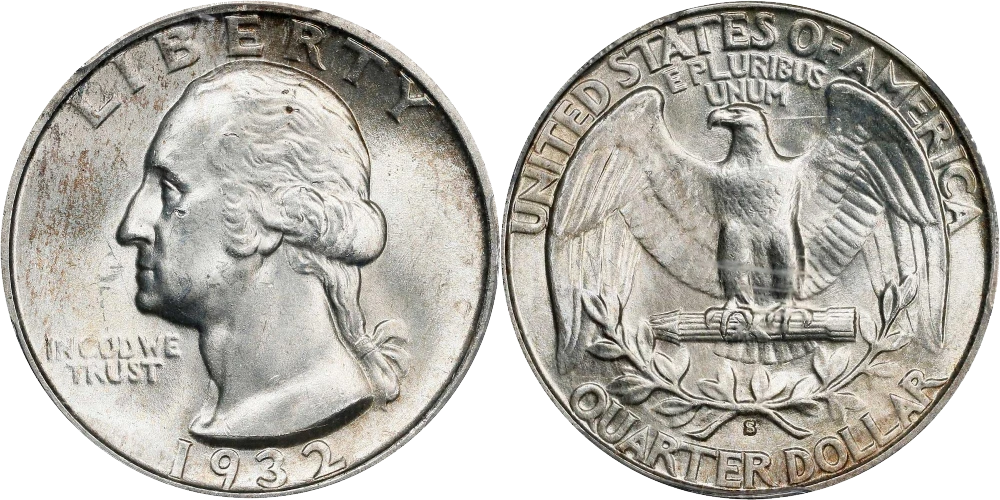 Estados Unidos - Cuarto de Dólar 1932