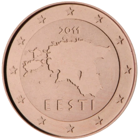 Estonia - 1 Céntimo de Euro 2011