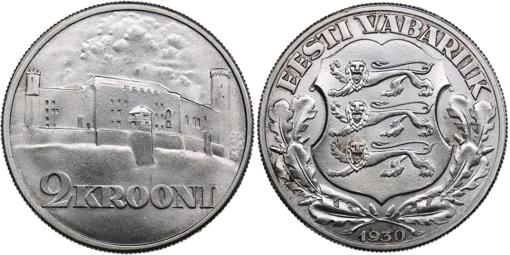 Estonia - 2 Krooni 1930