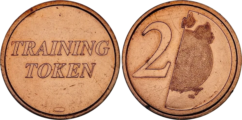 Euro Training Token - 2 Cents