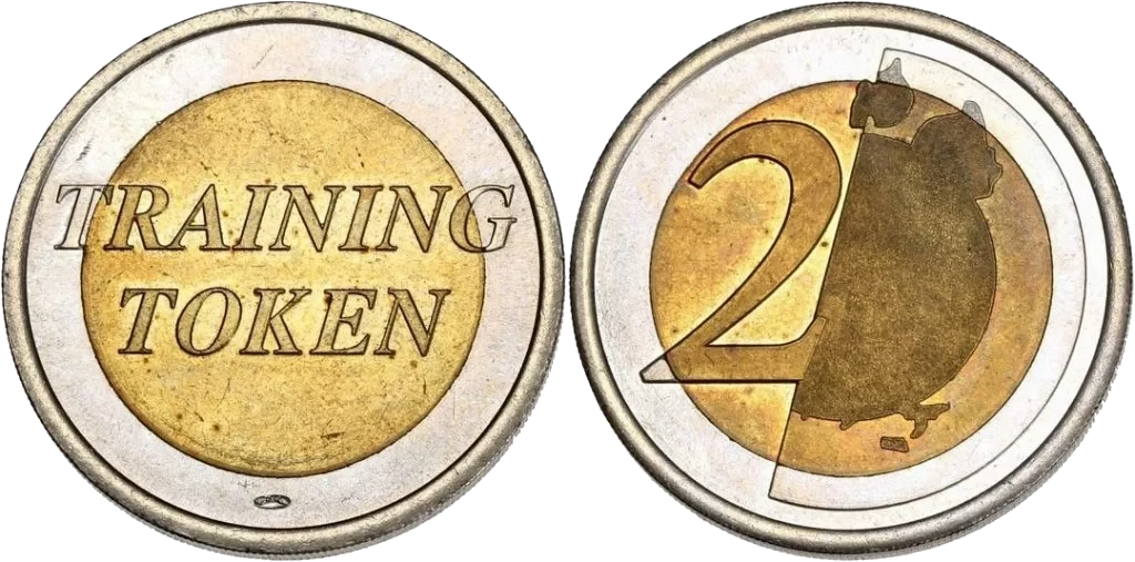 Euro Training Token - 2 Euros