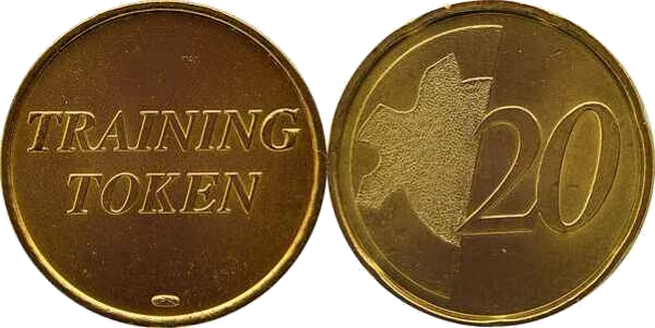 Euro Training Token - 20 Cents
